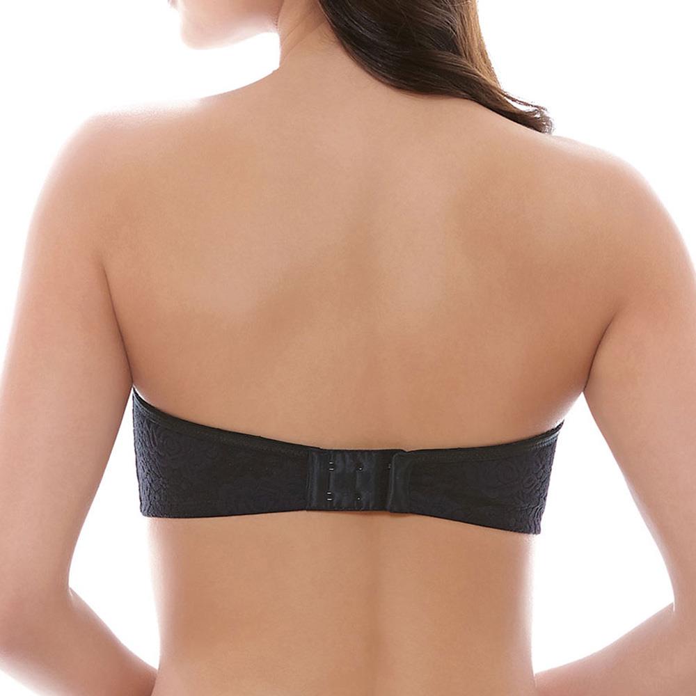 Wacoal Halo Lace Black Strapless Bra